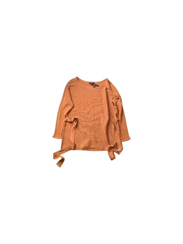 Top Long Sleeve Basic By Clothes Mentor In Brown, Size: Xl