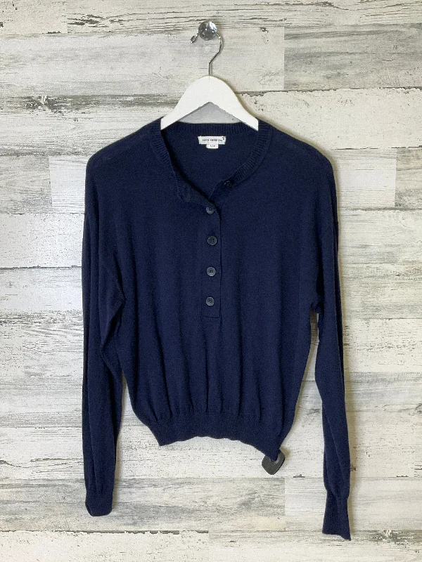 Top Long Sleeve By Good American In Navy, Size: S