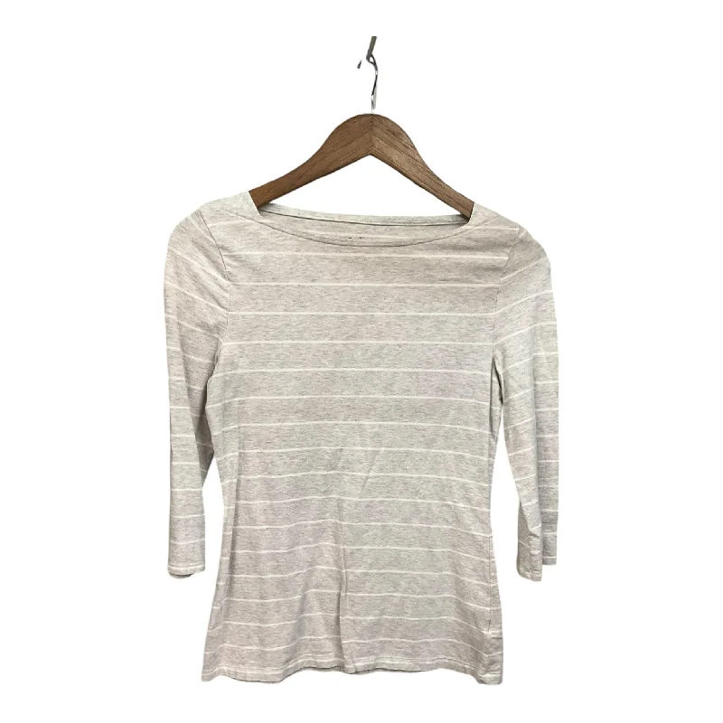 Top 3/4 Sleeve By A New Day In Striped Pattern, Size: S