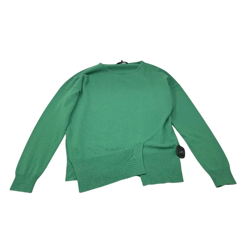 Top Long Sleeve By Tibi In Green, Size: S