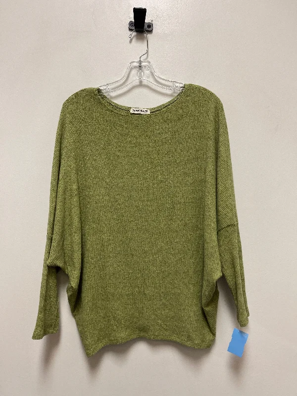 Top Long Sleeve By Clothes Mentor In Green, Size: Xl