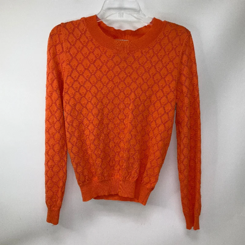 Top 3/4 Sleeve By Lili Sidonio In Orange, Size: Xs