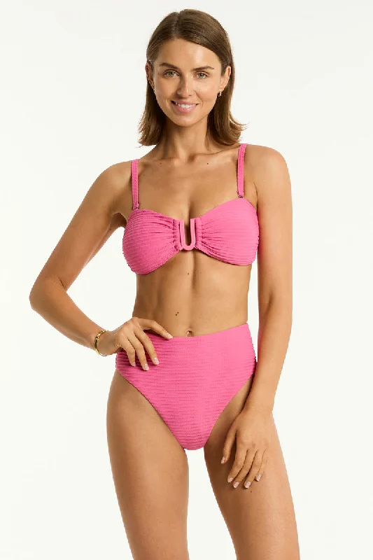 Spinnaker U Bar Bandeau Top Candy