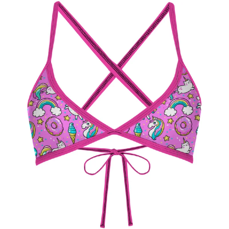 Confetti Tieback Bikini Top