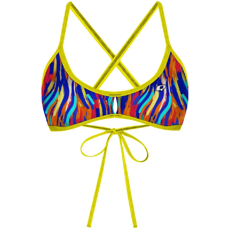 Cozumel  Demi Tieback Bikini Top