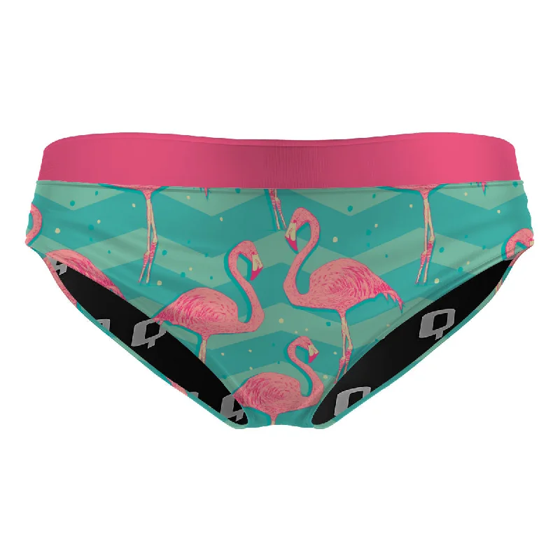 Flock of Flamingos Classic Sports Bikini Bottom