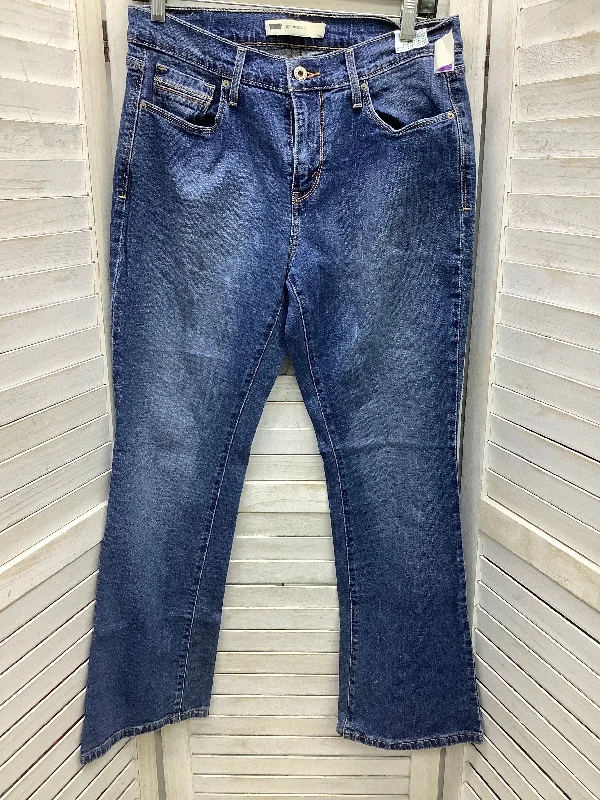 Blue Denim Jeans Boot Cut Levis, Size 6