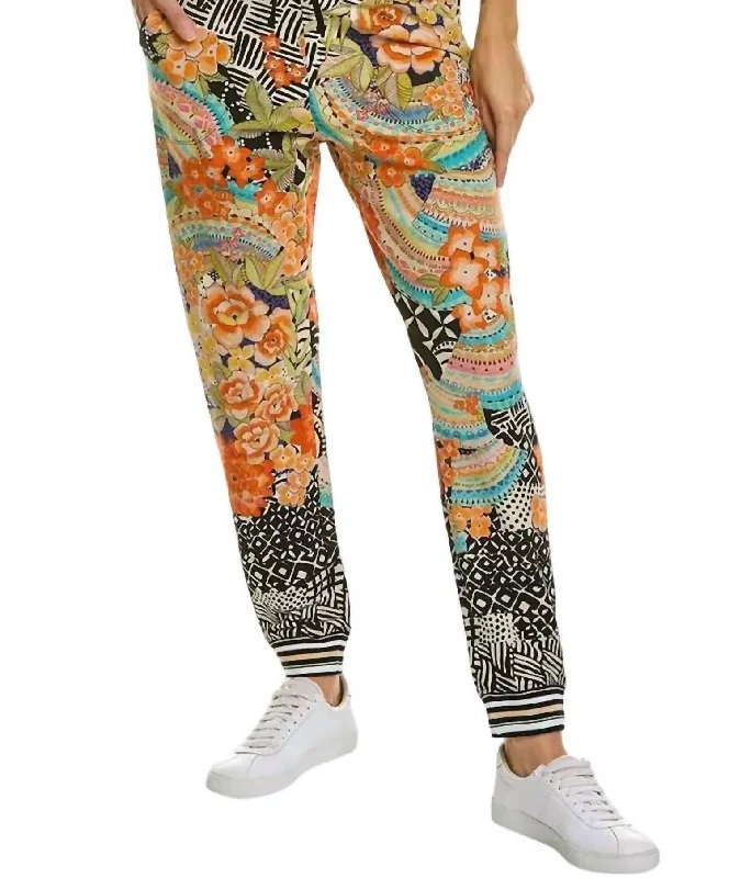 French Terry Jogger In Multi