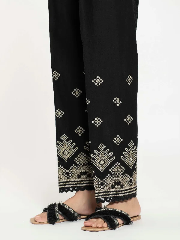 Embroidered Cambric Trouser