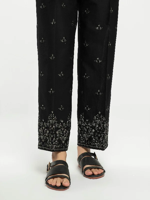 Embroidered Cambric Trousers