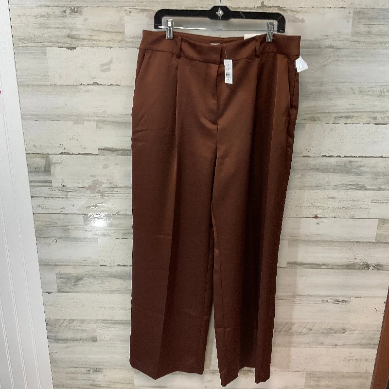 Pants Dress By Loft In Brown, Size: 14