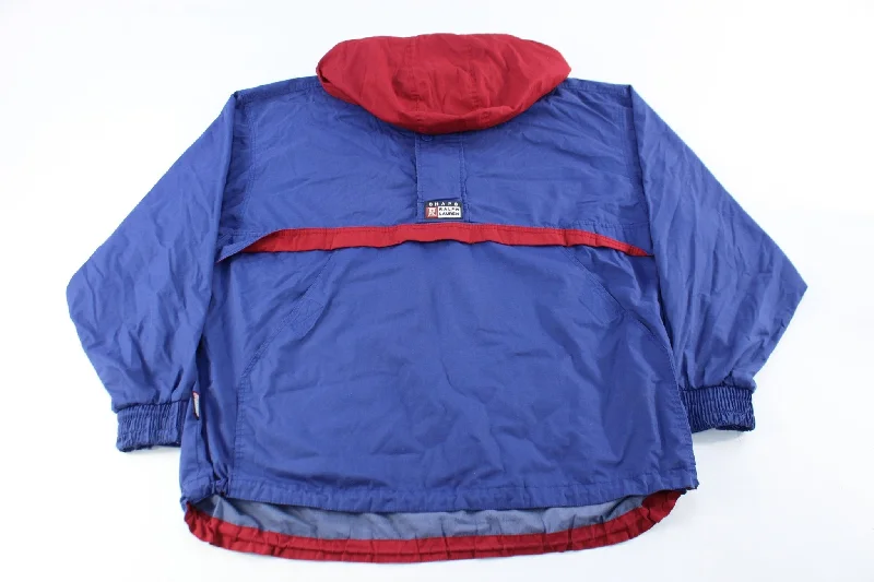 Chaps Ralph Lauren Blue & Red Pullover Jacket