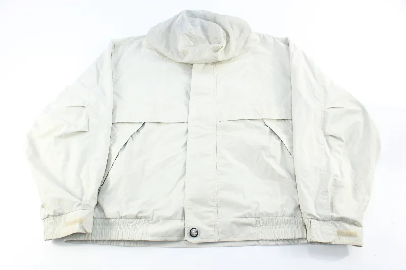 London Fog Beige Zip Up Jacket