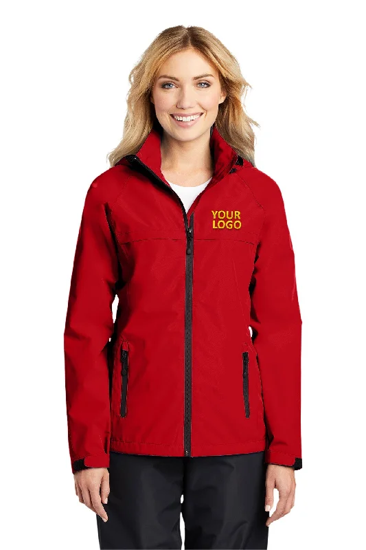 Port Authority Ladies Torrent Customized Waterproof Jackets, Deep Red