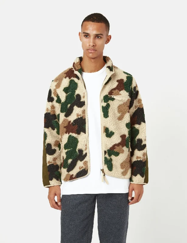 Stan Ray High Pile Fleece (Duck Canvas) - Camo Green