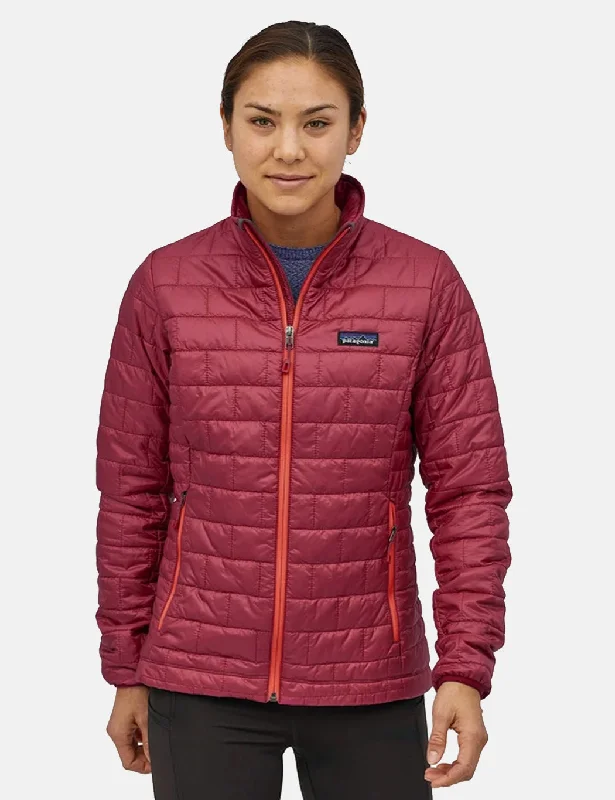 Womens Patagonia Nano Puff Jacket - Roamer Red