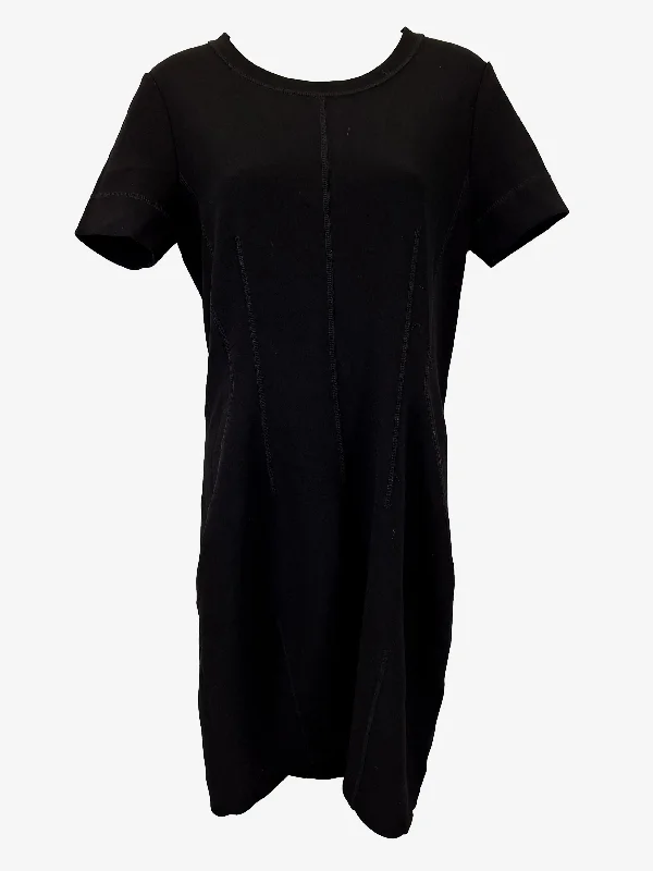 By Marlene Birger Classic Round Neck Shirt Midi Dress Size M