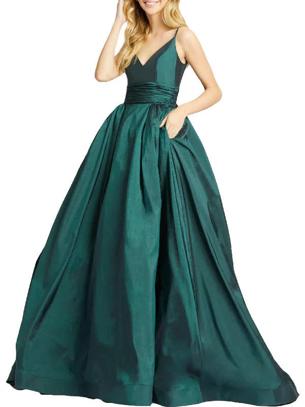 Womens Sleeveless Maxi Evening Dress