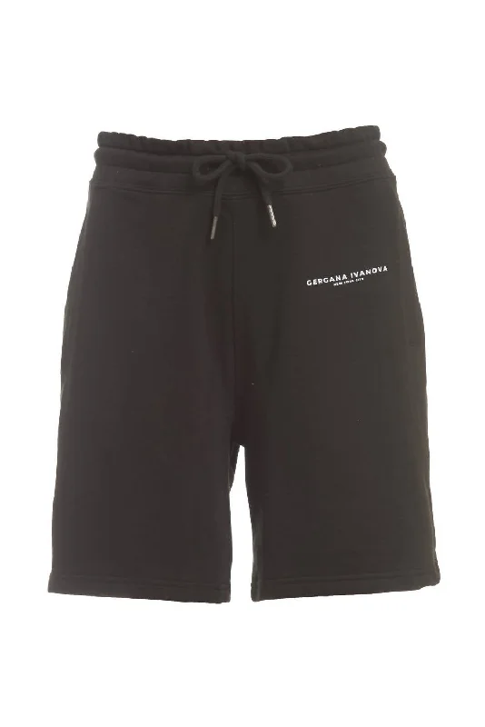 Women's Organic Cotton Shorts In Black